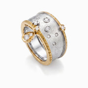 Two-Tone Diamond Ring in 18K Two-Tone Gold, view 1