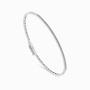 Fine Diamond Bracelet in 18K White Gold, view 1