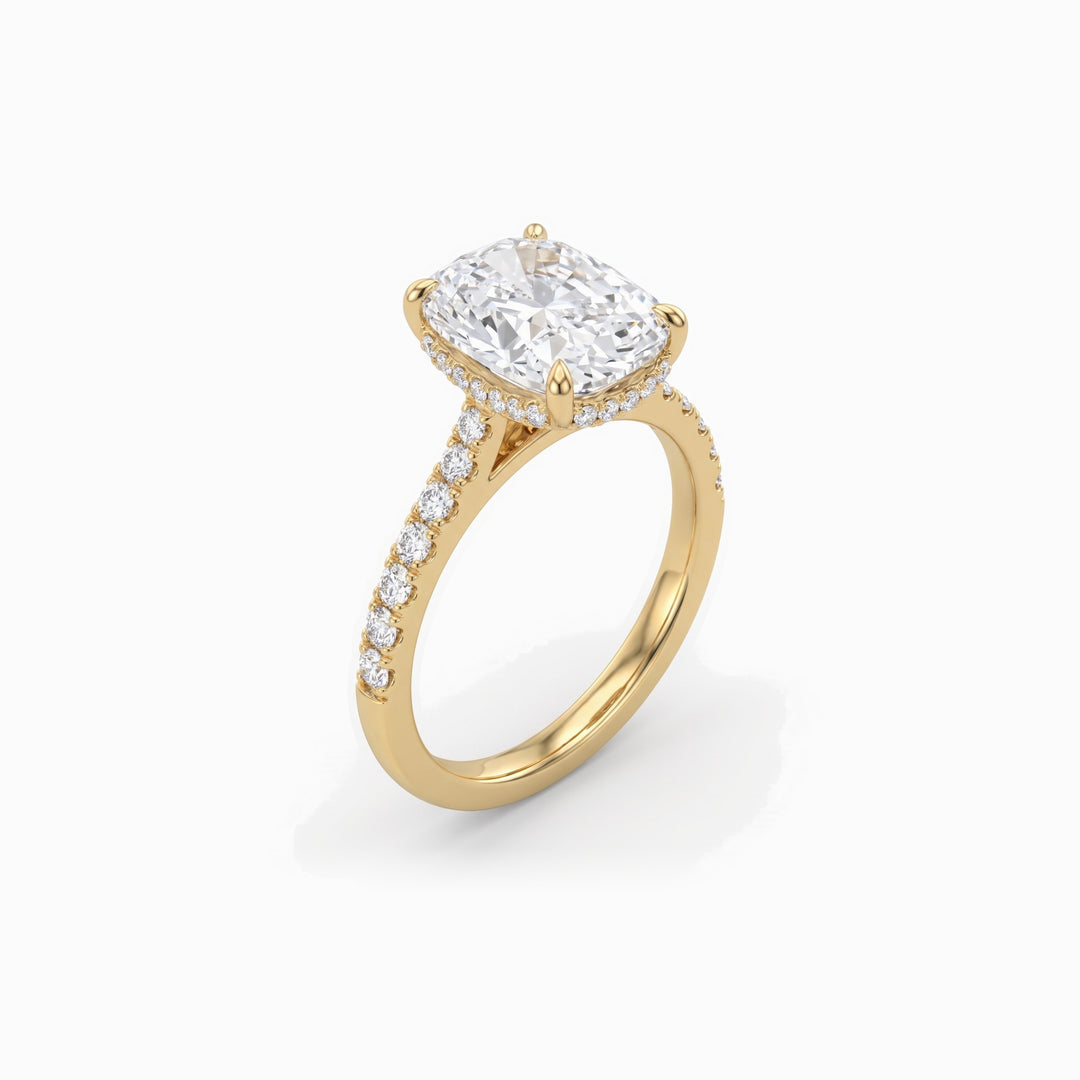 The Rosalie Éclat Engagement Ring, view 2