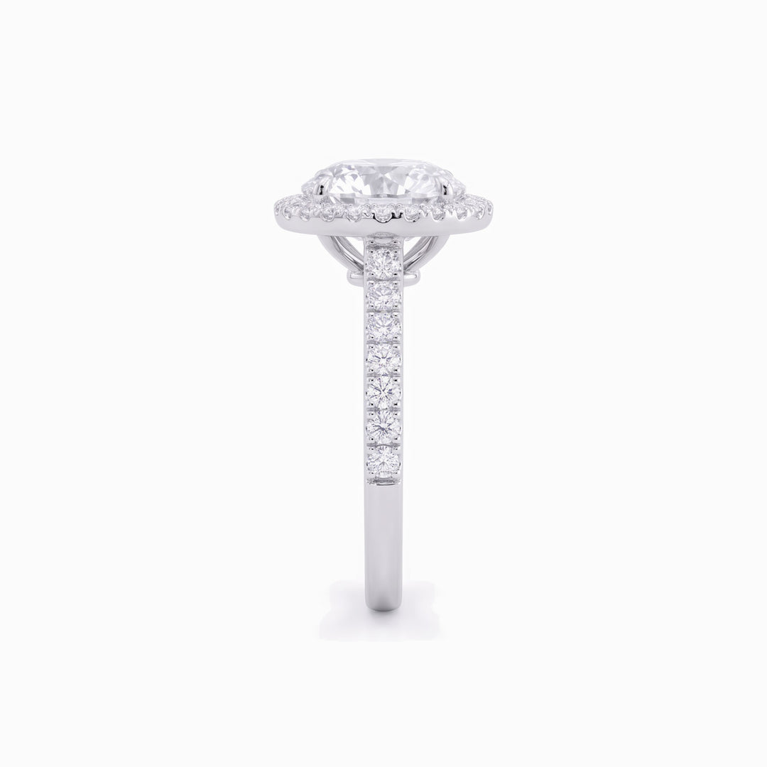 The Élodie Aura Engagement Ring, view 3