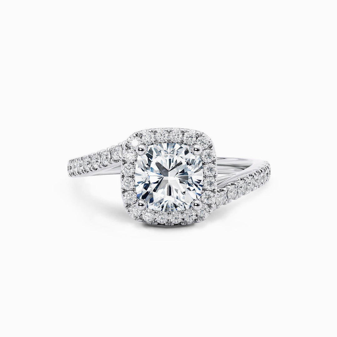 The Bloom Aura Engagement Ring — view 1