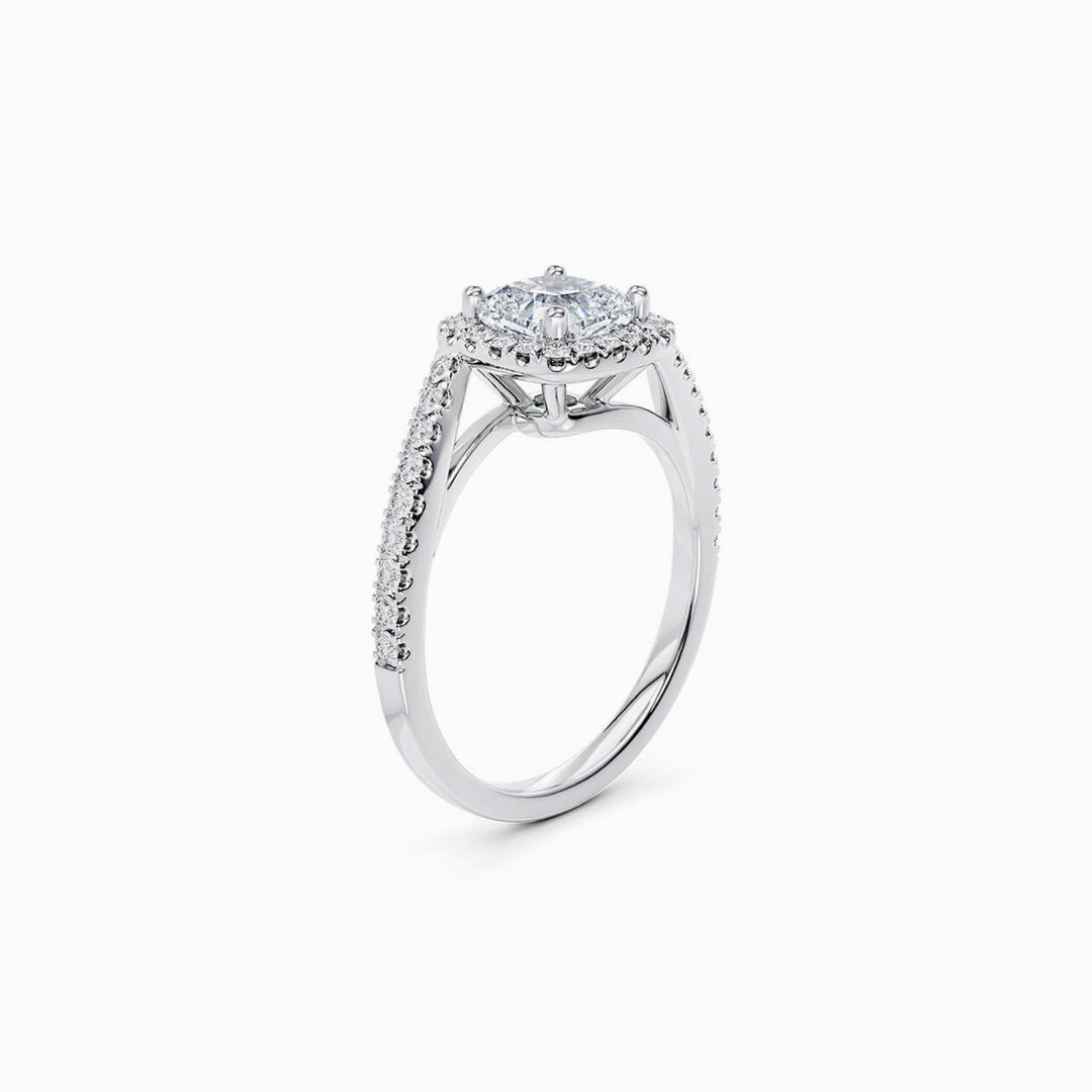 The Bloom Aura Engagement Ring — view 2