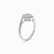 The Bloom Aura Engagement Ring — view 2