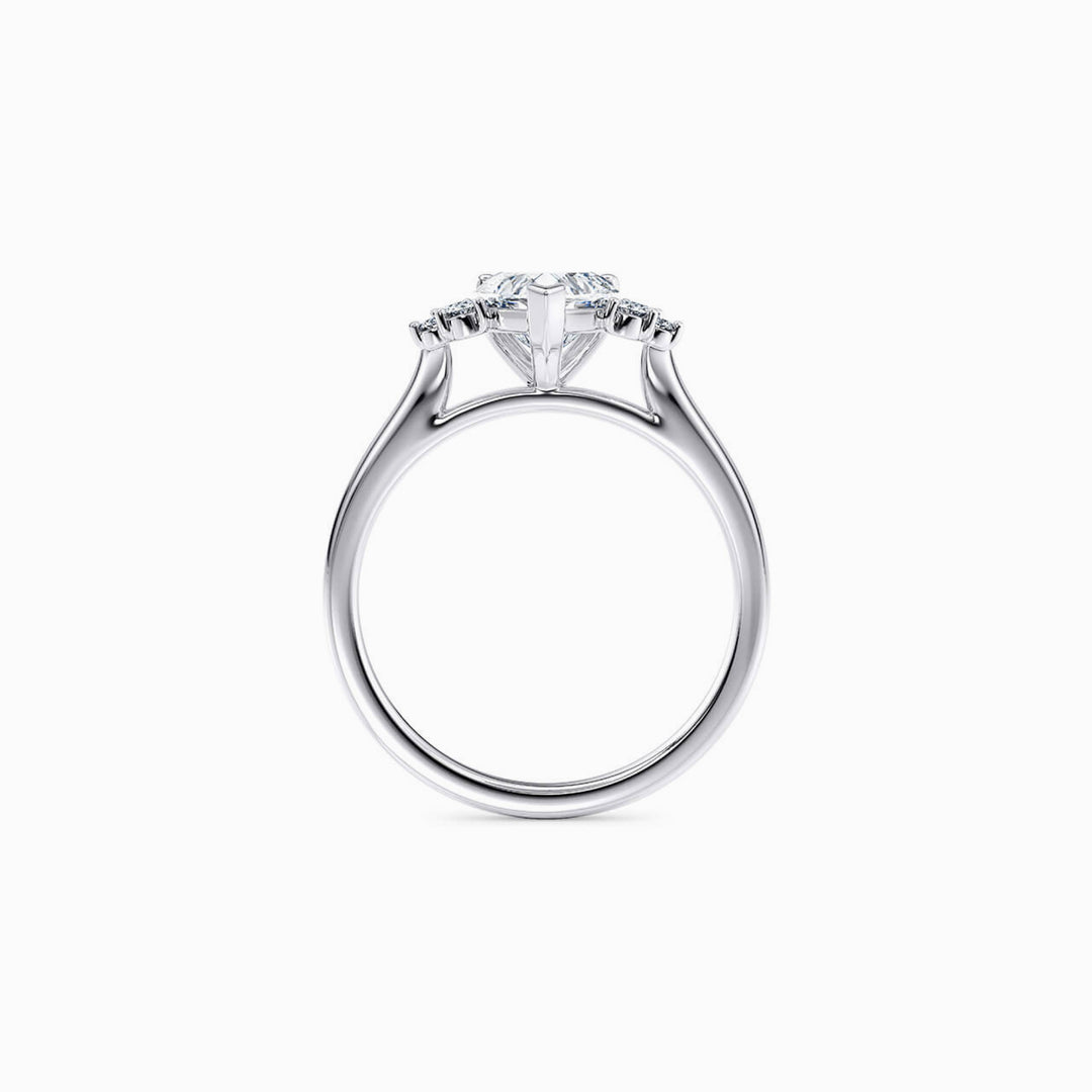 The Colette Trilogy Engagement Ring — view 3