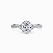 The Delphine Trilogy Engagement Ring — view 1