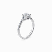 The Delphine Trilogy Engagement Ring — view 2