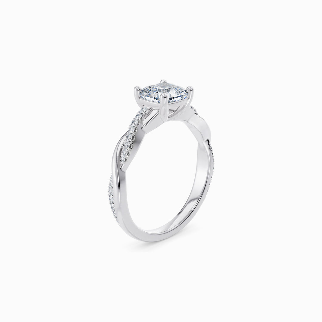 The Infinity Entwine Engagement Ring — view 2