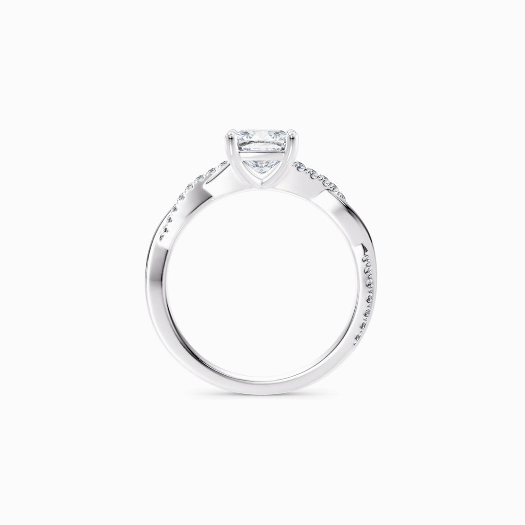 The Infinity Entwine Engagement Ring — view 3