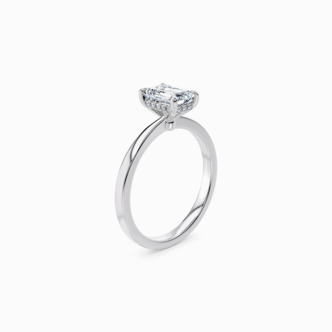 The Margaux Solitaire Engagement Ring — view 2