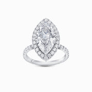 The Nova Aura Engagement Ring — view 1