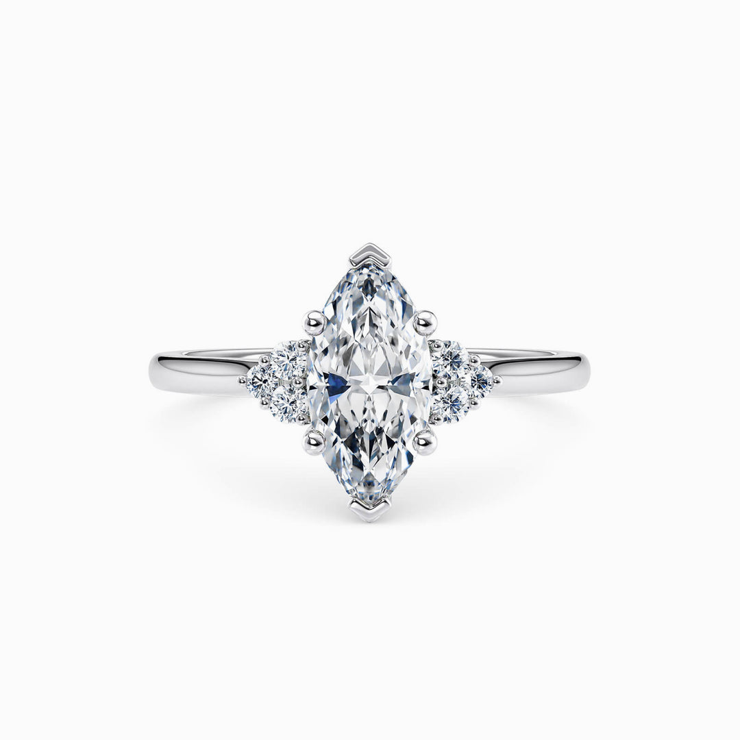 The Ophélie Trilogy Engagement Ring — view 1