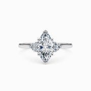 The Ophélie Trilogy Engagement Ring — view 1