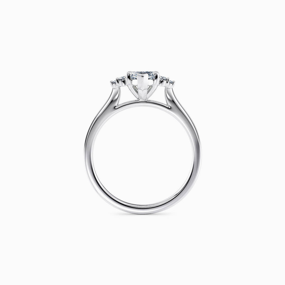 The Ophélie Trilogy Engagement Ring — view 3