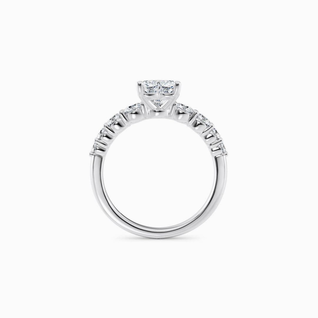 The Reverie Trilogy Engagement Ring — view 3