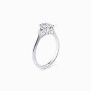 The Trinity Trilogy Engagement Ring — view 2